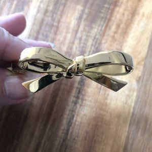 Kate Spade wide bow bangle